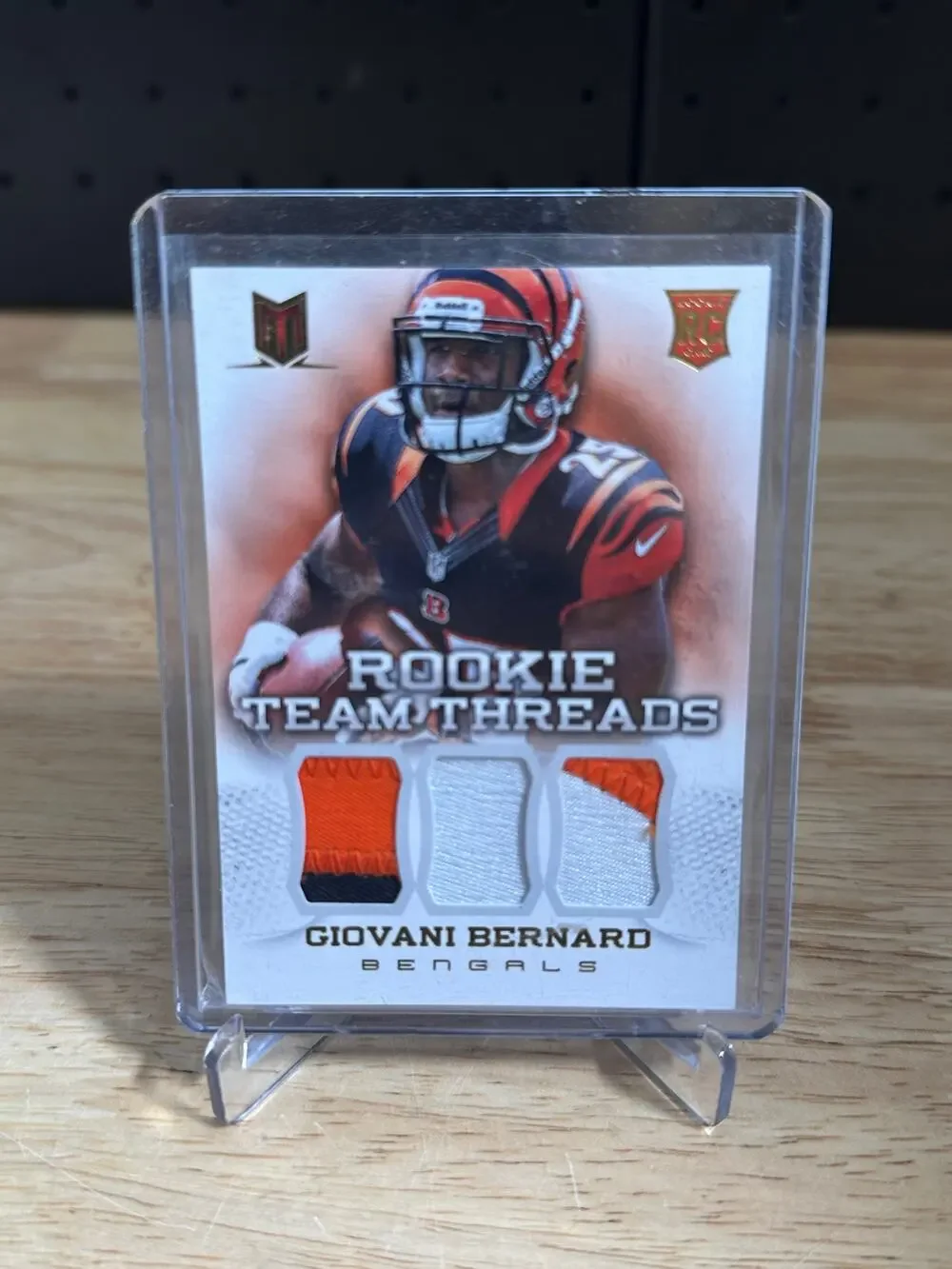 2013 panini momentum giovani bernard triple patch /25
